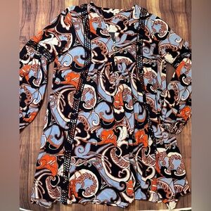 Crown & Ivy Paisley Print Dress